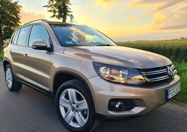 Volkswagen Tiguan cena 61500 przebieg: 120000, rok produkcji 2016 z Pogorzela małe 92